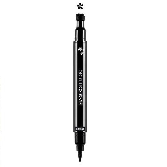 Eyeliner Fantasy, cu Stampila Flower Tatoo, Magic Studio, 2 g