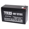 Acumulator Plumb Acid 12V 9.1Ah TED, Baterie Stationara UPS, Siguranta, Jucarii, Sisteme Alarma, Iluminat, Medical, Cantare