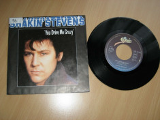 Shakin&amp;#039; Stevens - You Drive Me Crazy (1981, Epic) Disc vinil single 7&amp;quot; foto