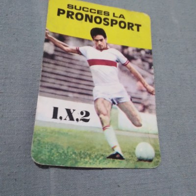 CALENDAR 1984 LOTO PRONOSPORT foto