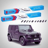 Cumpara ieftin Ștergătoare Mercedes-Benz Clasa G W463 2018-prezent | Set Față Flat &ndash; TeamCar&reg;