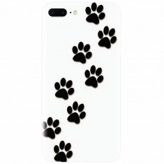 Husa silicon pentru Apple Iphone 7 Plus, Dog Mark