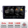 Navigatie Toyota Verso 2010-2016 5960Pro-133 Android Octa Core Qualcomm 2K Qled 8+128 DTS DSP 360 4G Optical CarStore Technology