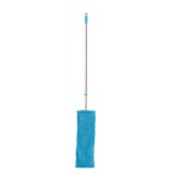 Cumpara ieftin Mop microfibra coada metal telescopica 120 cm albastru