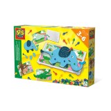 Set creativ mozaic - Puzzle-uri cu animale, SES Creative