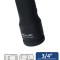MA3520.30D3/4CHEIE TUBULARA DE IMPACT LUNGA 3/4&quot; 19-36MM