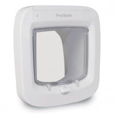 U?a pentru pisici ?i caini PetSafe Smart Microchip, alba foto