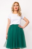 Cumpara ieftin Tricou Dama Simplu Alb - S(36)