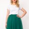 Tricou Dama Simplu Alb - S(36)
