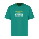 Aston Martin tricou de bărbați Large Logo green F1 Team 2025 - XL