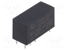 Releu electromagnetic DPDT 3VDC 5A Recoy/RAYEX ELECTRONICS foto