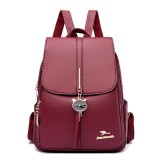 Cumpara ieftin Rucsac dama Adelaide GT2199, Bordo, DELIS
