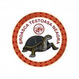 Abtibild sticker feng shui cu testoasa neagra cele 4 animale celeste - 5cm, Stonemania Bijou
