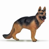Papo - Figurina Catel Rasa Ciobanesc German, Rase De Caini Si Pisici