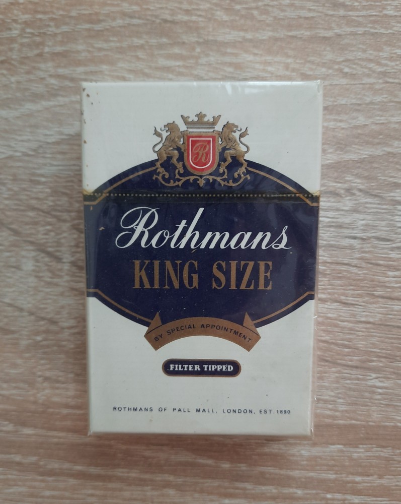 Pachet plin cu tigari ROTHMANS anii 1980 | arhiva Okazii.ro