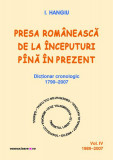 Presa rom&acirc;nească de la &icirc;nceputuri p&icirc;nă &icirc;n prezent - Paperback brosat - Ion Hangiu - Comunicare.ro