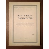 Material documentar: Proiectarea construcțiilor sanitare. Proiectarea locuințelor individuale (1955)