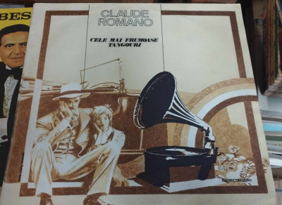 AMS - CLAUDE ROMANO - CELE MAI FRUMOASE TANGOURI (DISC VINIL, LP) foto