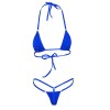 Costum de Baie Mini Reglabil Colours Sexy Sutien Bikini Tanga Lady Lust Micro, Alb, Bleu, Bleumarin, Galben, Grena, Gri, Rose, Rosu, Visiniu, One size