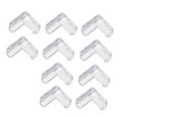 Cumpara ieftin Set 10 Coltare din Silicon pentru Protectie Ridicata la Colturile Mobilei, pentru Siguranta Copii, Triunghi, Transparent, CBD CORAL BEST DEALS Transpa