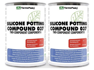 Compus siliconic transparent, bicomponent, 50&amp;divide;180&amp;deg;C foto