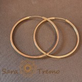 Cercei mari 5.3 cm , Usori si confortabili pentru purtare indelungata