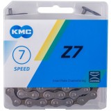 Lant transimie biciclete Kmc Z7 1/2&quot; X 3/32&quot; 114L, 7 viteze Cod:AWR9096