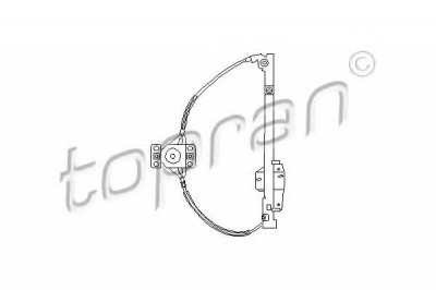 Macara geam VW PASSAT (3A2, 35I) (1988 - 1997) TOPRAN 103 594 foto