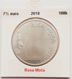 176 Portugalia 7,5 Euro 2018 Sport Heroes - Rosa Mota km 892 argint