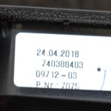 Buton Geam Electric Stanga Fata BMW Seria 1 F20 2018, OEM 74038849208107, Componenta Originala