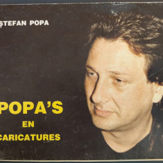 STEFAN POPA POPA'S EN CARICATURES (cca. 1998) [LIMBA FRANCEZA]