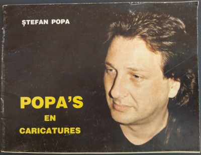 STEFAN POPA POPA&amp;#039;S EN CARICATURES (cca. 1998) [LIMBA FRANCEZA] foto