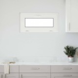 vidaXL Fereastră de subsol RISOR 80x40 cm &icirc;nclinat 3 geamuri Antracit