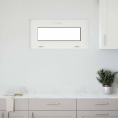 vidaXL Fereastră de subsol RISOR 80x40 cm &icirc;nclinat 3 geamuri Antracit