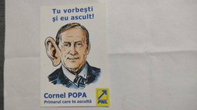 Propaganda electorala PNL Cornel Popa foto