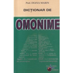 Diana Marin - Dictionar de omonime