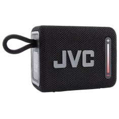 Boxa portabila JVC XS-E114B, radio FM, Bluetooth, IPX6, Litiu-ion 3,7 V / 2000 mAh, negru