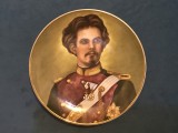 Farfurie decorativa cu portretul Regelui Ludovic II al Bavariei suvenir la a 6 zi internationala de drumetie organizata la Petershausen 1979 !
