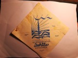 Șervețel cu Restaurantul Zorile din Constanța