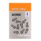 Agrafa Rapida Orange Speed Links L Negru Mat 10buc/plic