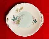 PLATOU DIN PORTELAN FIN ENGLEZESC- MARCAJ LOUISE BY QUEEN ANNE- BONE CHINA L26CM