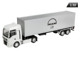 Model 1:32, Man Tgx, Alb Argintiu C26510MATBS