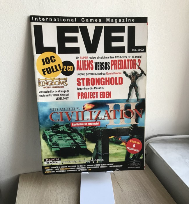 Revistă Gaming - Revista LEVEL ianuarie 2002