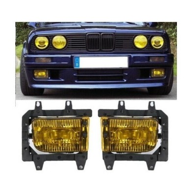 Proiectoare ceata BMW E30 galben NOU foto
