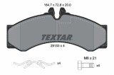 Set placute frana TEXTAR 2915301