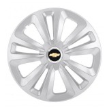 Cumpara ieftin Set 4 capace roti pentru Chevrolet, model Terra Gray, R15