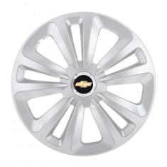 Set 4 capace roti pentru Chevrolet, model Terra Gray, R15