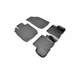 Covorase Cauciuc Tip Tavita Lexus GX470 2003-2009 ALM, Protectie Tunel Spate, Negru