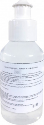 Gel dezinfectant Biocid pentru maini Arca Lux 100 buc x 100 ml foto