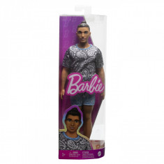 BARBIE PAPUSA BAIAT FASHIONISTAS SATEN CU TRICOU foto